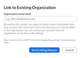 Go to accounts and import settings. Linking Accounts To An Organization Zoom Help Center