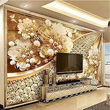We did not find results for: Amazon Com Lifme Custom Photo Wallpaper 3d Embossed Gold Jewelry Flower Mural European Style Living Room Tv Background Wall Painting Luxury Decor 150x120cm Home Kitchen