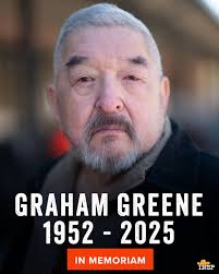 We are saddened to hear of Graham Greene's passing. We saw firsthand how  his presence lit up the screen with heart, wisdom, and strength. A true  trailblazer, he paved the way for