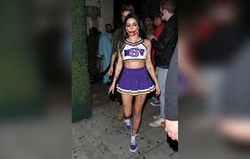 Maybe you would like to learn more about one of these? Halsey Dresses Up As A Cheerleader For Halloween