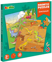 A variety of educational and fun puzzle style games for dinosaur lovers that teach young children the alphabet, counting and all about dinosaurs in a fun and intuitive way. Buy Dinosaur Puzzles Toys For Kids Yarloo Foldable Magnetic Jigsaw Puzzle Games With Playing Board Preschool Learning Toys Birthday Gifts For Boys Or Girls 3 Years Old Age Foldable Dinosaurs Online In Indonesia