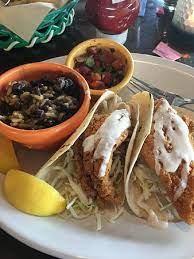 Full or half day fishing charters. Fish Tacos And Black Beans And Rice Picture Of The Dock At Crayton Cove Naples Tripadvisor