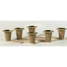 German Christmas Pyramid Parts Set Of 6 Candle Holders Walmart Com Walmart Com