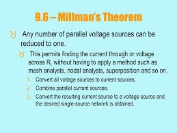 • all about the parallel configuration. Ppt Chapter 9 Network Theorems Powerpoint Presentation Free Download Id 2959764