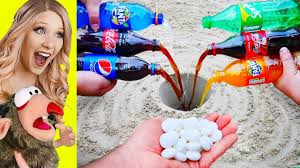 7 Insane Coke Vs Mentos Experiments Youtube In 2020 Mentos And Coke Experiment Mentos And Coke Experiments