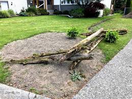 Two men and a little farm split rail fence flowerbed. Creating A Split Rail Fence Garden Funky Junk Interiors