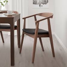 Stockholm Chair Walnut Ikea Ireland In 2020 Ikea Dining Chair Wooden Dining Chairs Dining Chairs