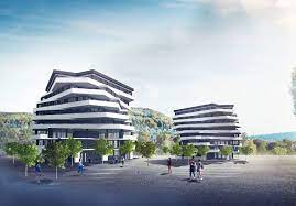 Il mio futuro in prospettiva. Albstadt Volksbank Erstellt Futuristische Neubauten Auf Eisplatz Albstadt Umgebung Schwarzwalder Bote