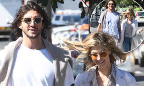 Pop, pop rock, christmas label: Delta Goodrem And Matthew Copley Hold Hands During Romantic Stroll In Sydney Daily Mail Online