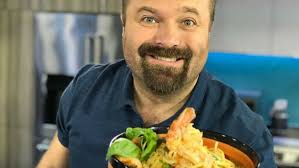 Pates Aux Crevettes Grillees Salut Bonjour Cooking Brussel Sprout Food