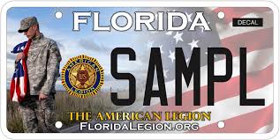 Maybe you would like to learn more about one of these? License Plate Florida American Legion