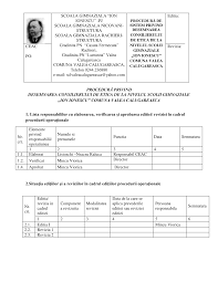 Principiile aplicabile conduitei profesionale a funcţionarilor publici și personalului contractual din administraţia publică și normele de conduită. Http Sclionionescu Ro Wp Content Uploads 2019 03 Procedura Consilier De Etica Pdf