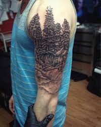 From camping themed ink ideas to moonlight illuminating the night sky filled with stars, there's plenty to take in. Outdoor Themed Tattoos