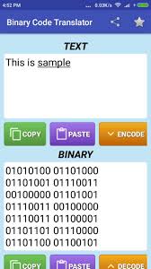 Binary code translator translates binary code into text and vice versa.disclaimer:this app translates every single character in binary code. Binary Code Translator For Android Apk Download