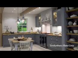 Choosing a kitchen cabinet colour. Tewkesbury Slate Grey Kitchen Fitted Kitchens Howdens Shaker Style Kitchens Top Kitchen Trends Kitchen Concepts