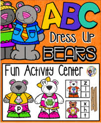 We absolutely welcome any input! Alphabet Dress Up Bear Activity Learning Centers By Dp Sharpe Resources