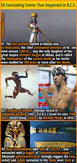 50 Fascinating Events That Happened In Before Common Era B C E Fact Republic Fun Facts Supernatural Facts General Knowledge Book