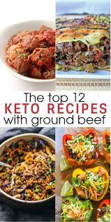 12 Flavorful And Easy Keto Recipes With Ground Beef To Try For Dinner Ground Beef Keto Recipes Keto Beef Recipes Keto Recipes Dinner