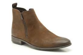 mens formal boots chart zip in tobacco suede from clarks