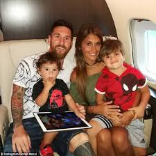 Barcelona have 'agreement' to sign man city legend aguero on free transfer. Lionel Messi And Wife Antonella Jet Back From Antigua Daily Mail Online