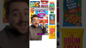 Upcoming snack releases announced this week