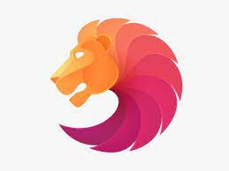 Cartoon Lion Lions Logo Color Gradual Change Png Image And Clipart Art Logo Animal Logo Branding Design Inspiration