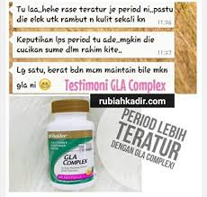 Bagaimana dikatakan haid stabil atau kitaran haid normal? Testimoni Gla Complex Shaklee Period Tidak Teratur Rubiah Kadir