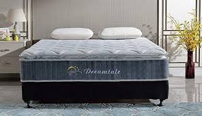 Dreamtale 10 Inch Pocket Spring Euro Pillow Top Mattress Queen Mattress Pillow Top Mattress Queen Mattress