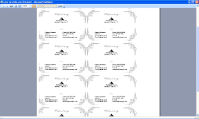 ✓ usage commercial gratis ✓ images haute qualité. Cum Sa Ne Cream Propriile Carti De Vizita Pe Calculatorul Personal Partea I Microsoft Publisher Parfumuldeazi