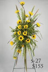 Pin By Vickies Flowers On Funeral Standing Sprays Funeral Flower Arrangements Large Flower Arrangements Funeral Floral Arrangements
