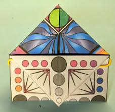 Learn how to make an easy paper flexagon that moves and flips forever! Flexagon 2020 Playful Bookbinding And Paper Works