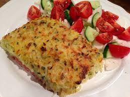 Bereite dein fleischkäse rezept doch mal mit eat smarter zu! Olles Himmelsglitzerdings Leberkase Uberbacken Mit Rosti Kasekruste