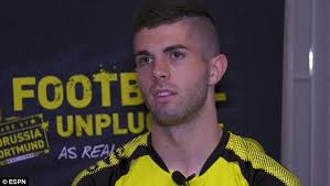 Christian pulisic and the craft of the attacking midfielder. Borussia Dortmund Winger Christian Pulisic Coy On Liverpool Links Daily Mail Online