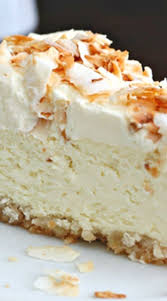 Coconut Cheesecake With Macadamia Nut Crust Recipe Creamy Low Carb Coconut Cheesecake With A Deliciou Recette Dessert Gateaux Et Desserts Cuisine Et Boissons