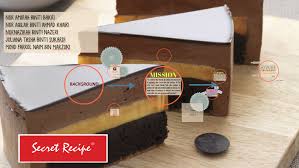 At the same time, we also are a leading manufacture; Secret Recipe By Nazirah Nazeri