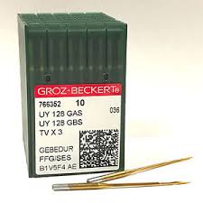 details about 100 groz beckert uyx128gas uyx128gbs gebedur titanium ffg ses ball point needles