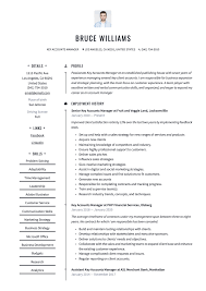 For resume writing tips, view this sample resume for an account manager that isaacs created below, or download the account manager resume template in word. Key Account Manager Resume Writing Guide 20 Templates