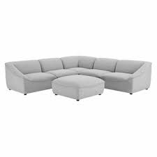 2 couches 1 accent chair 1 coffee table 2 side table. Comprise 6 Piece Sectional Sofa Modern In Designs