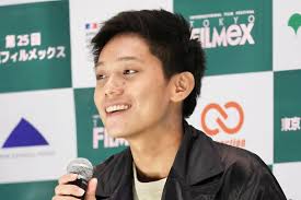 Đào Duy Bảo Định, the co-lead actor of Viet and Nam presents the film in  competition at @tokyofilmex to a fantastic reception. Thank you to everyone  who was able to attend our