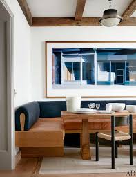 Step Inside This Classic Watch Hill Home Banquette Seating In Kitchen Dining Room Design Interior