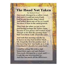 The Road Not Taken Robert Frost Poem Postcard Zazzle Com Robert Frost Poems The Road Not Taken Robert Frost