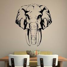 Elephant Wall Decal African Animals Animal Wall Decal Stickers African Elephant Wall Decal Bedroom Jungle Wall Art Elephant Wall Decals African Wall Art
