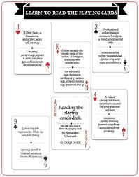 This article contains a complete list of meanings for all the 52 playing cards. Reading The Playing Card Deck Playing Card Deck Tarot Card Meanings Cheat Sheets Tarot Card Meanings
