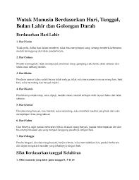 We provide version 1.0.0, the latest version that has been optimized for different devices. Doc Watak Manusia Berdasarkan Hari Resti Sri Wahyuni Academia Edu