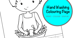 Free printable coloring page to teach kids about hygiene germs the handwashing coloring book is a fun way for your we have collected 10 printable hand washing coloring book pictures of various designs for you to color. Hand Washing Colouring Page Activity For Kids Messy Little Monster