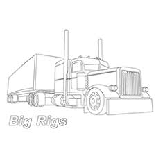 Free printable semi truck coloring pages. Top 25 Free Printable Truck Coloring Pages Online