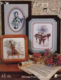 Providing good and quality counted cross stitch patterns and charts with nice design. Cross Stitch Life Is A Song Piano Guitar And 50 Similar Items