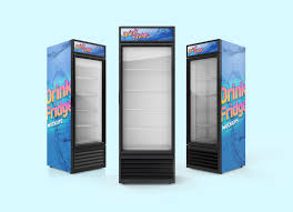 Free Soft Drinks Fridge Refrigerator Mockup Psd Set Drinks Fridge Soft Drinks Refrigerator Fridge