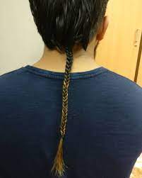 Rattail Rattailman Man With Rattail Braidedrattail Alternative Hair Side Hairstyles Hair And Beard Styles