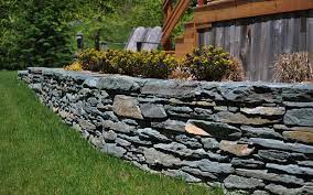 How to build a dry stack garden wall. Hardscape Elements Dry Stack Retaining Wall 101
